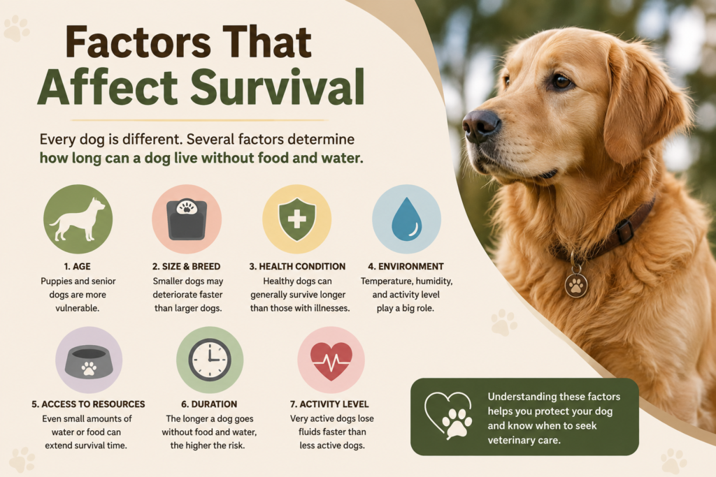 How Long Can a Dog Live Without Food and Water? Complete Survival Guide for Dog Owner (2026) how long can a dog live without food and water?