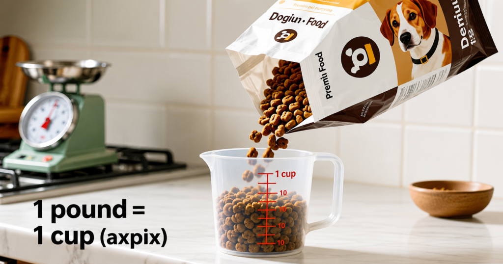 How Many Cups Are in a 30 lb Bag of Dog Food?