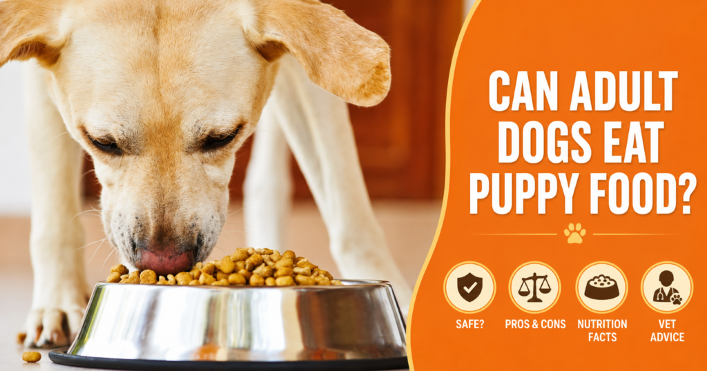 Can Adult Dogs Eat Puppy Food?