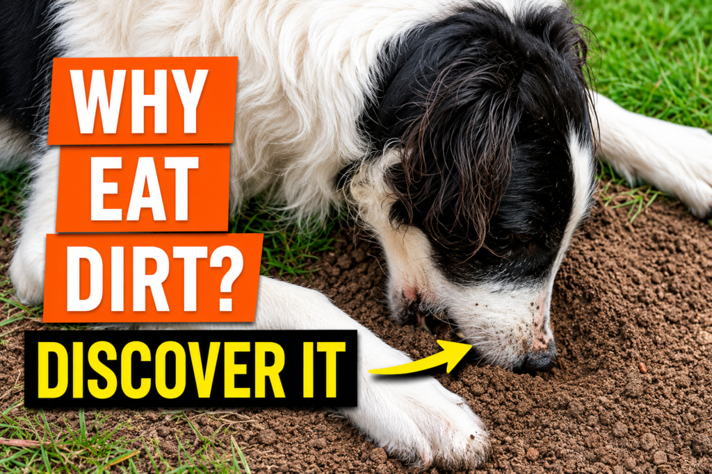 Why Is My Dog Eating Dirt? Causes, Risks, and How to Stop It (2026) why is my dog eating dirt?