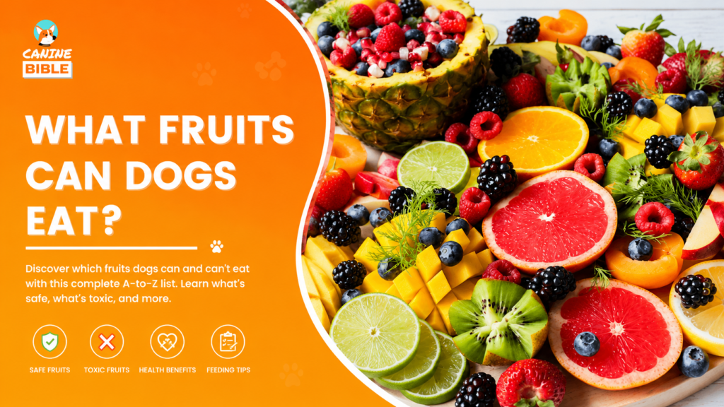 Can Dogs Have Fruit? Complete Guide to Safe Fruits for Dogs (2026) Can Dogs Have Fruit?