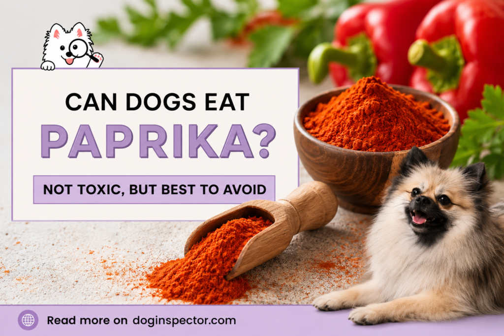 can dogs eat paprika