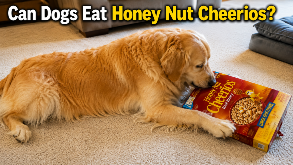 Can dogs eat Honey Nut Cheerios?