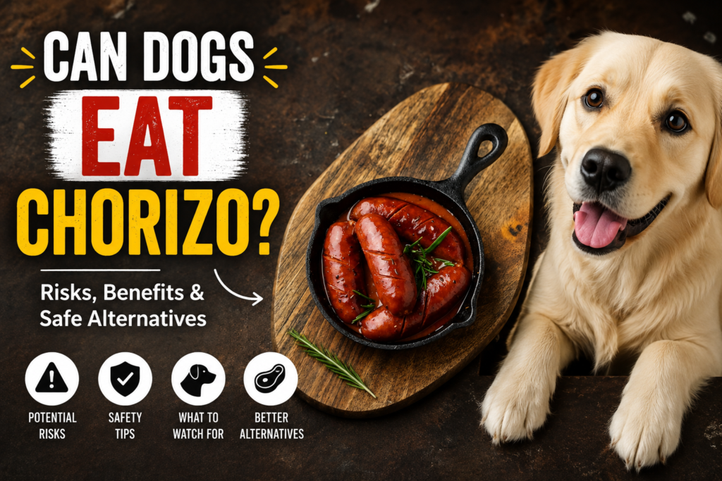 Can dogs eat chorizo?