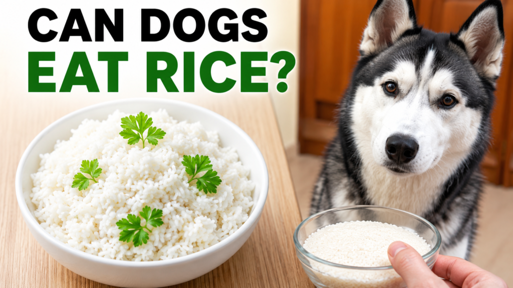 Can dogs eat white rice?