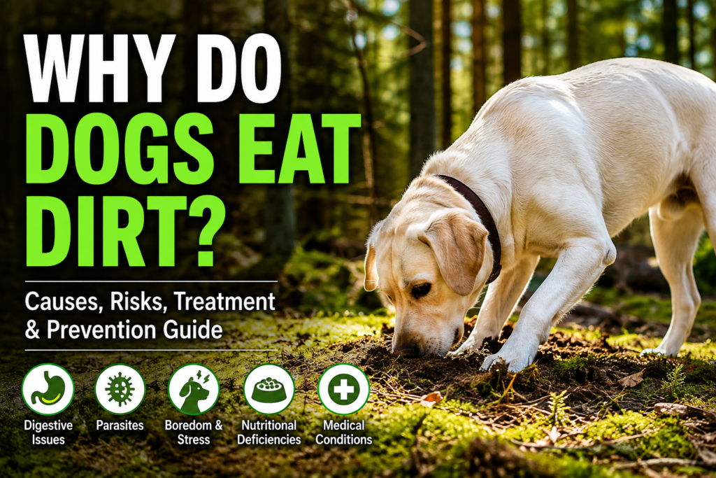 Why Do Dogs Eat Dirt? Essential Causes, Risks & Prevention Guide (2026) why do dogs eat dirt?