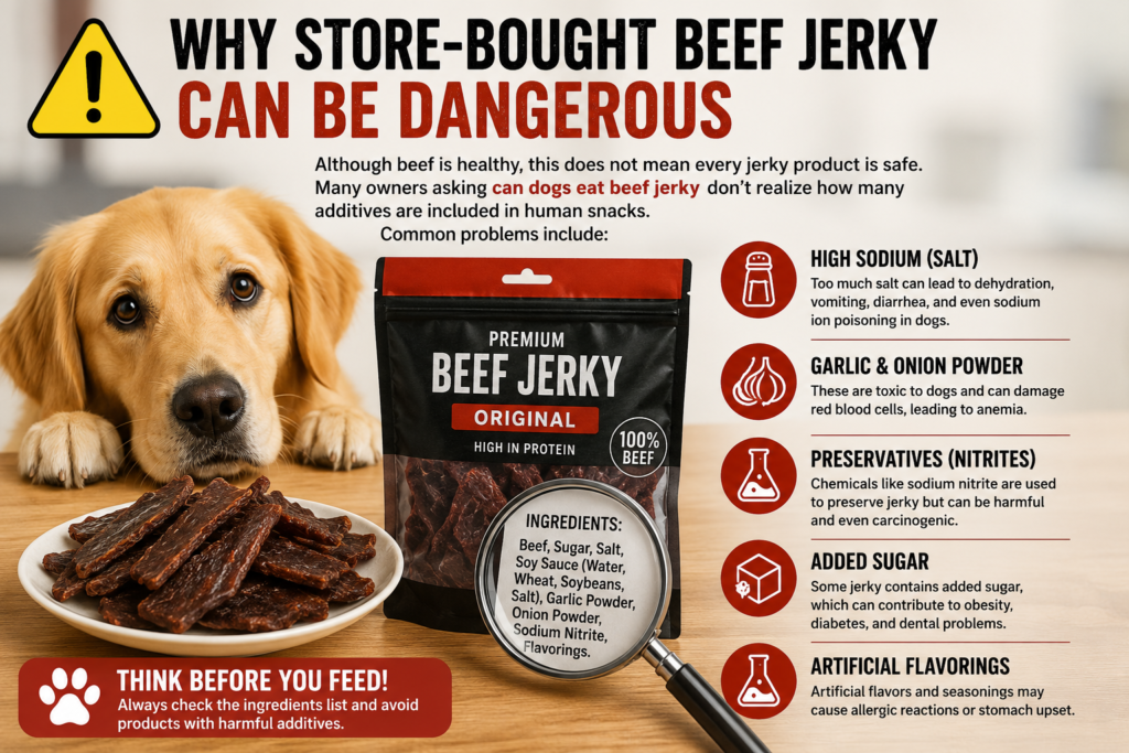Can Dogs Eat Beef Jerky? Benefits, Risks & Safe Feeding Guide (2026) can Dogs Eat Beef Jerky?