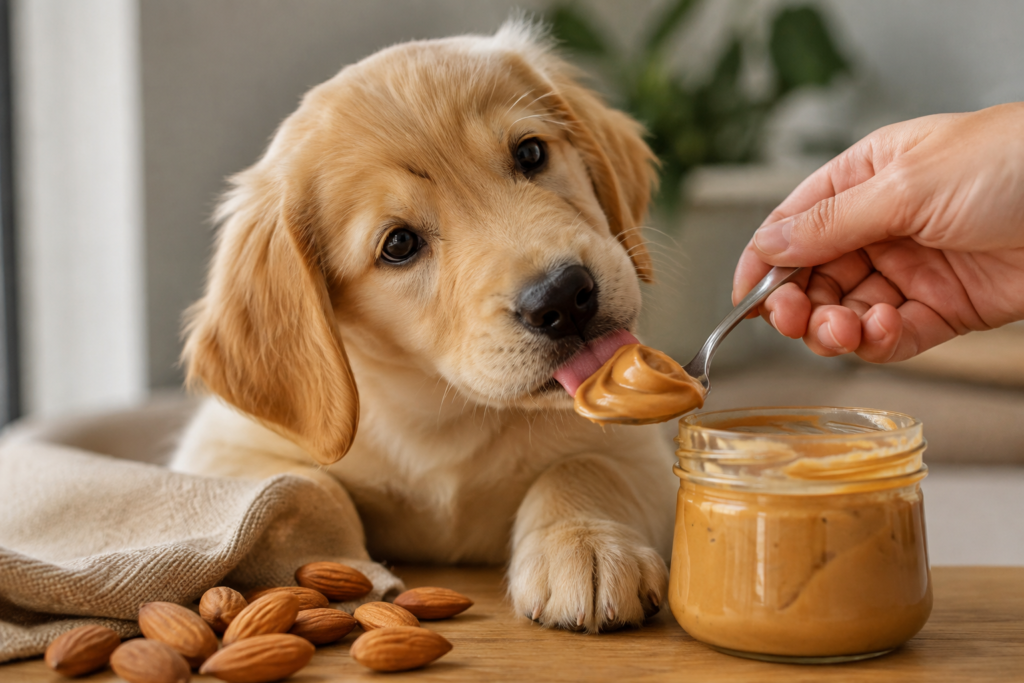 Can Dogs Eat Almond Butter? Safe Guide to Benefits, Risks & Feeding Tips (2026) Can puppies eat almond butter?