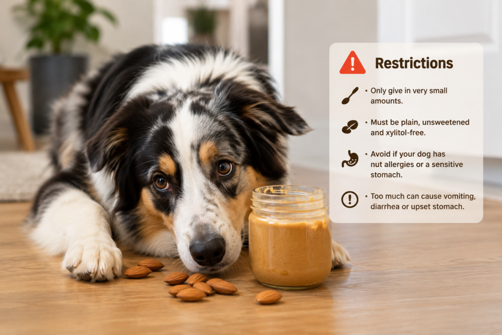 Can Dogs Eat Almond Butter? Safe Guide to Benefits, Risks & Feeding Tips (2026) Can senior dogs eat almond butter?